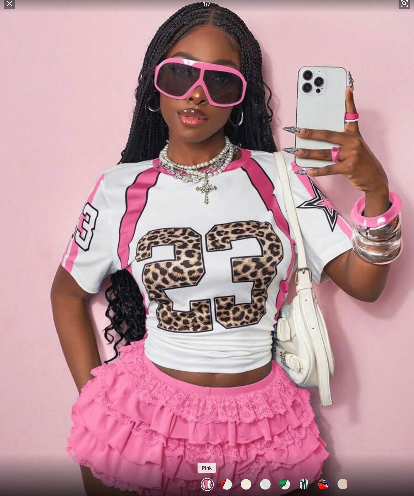 Barbie street Two-piece Skirt Set