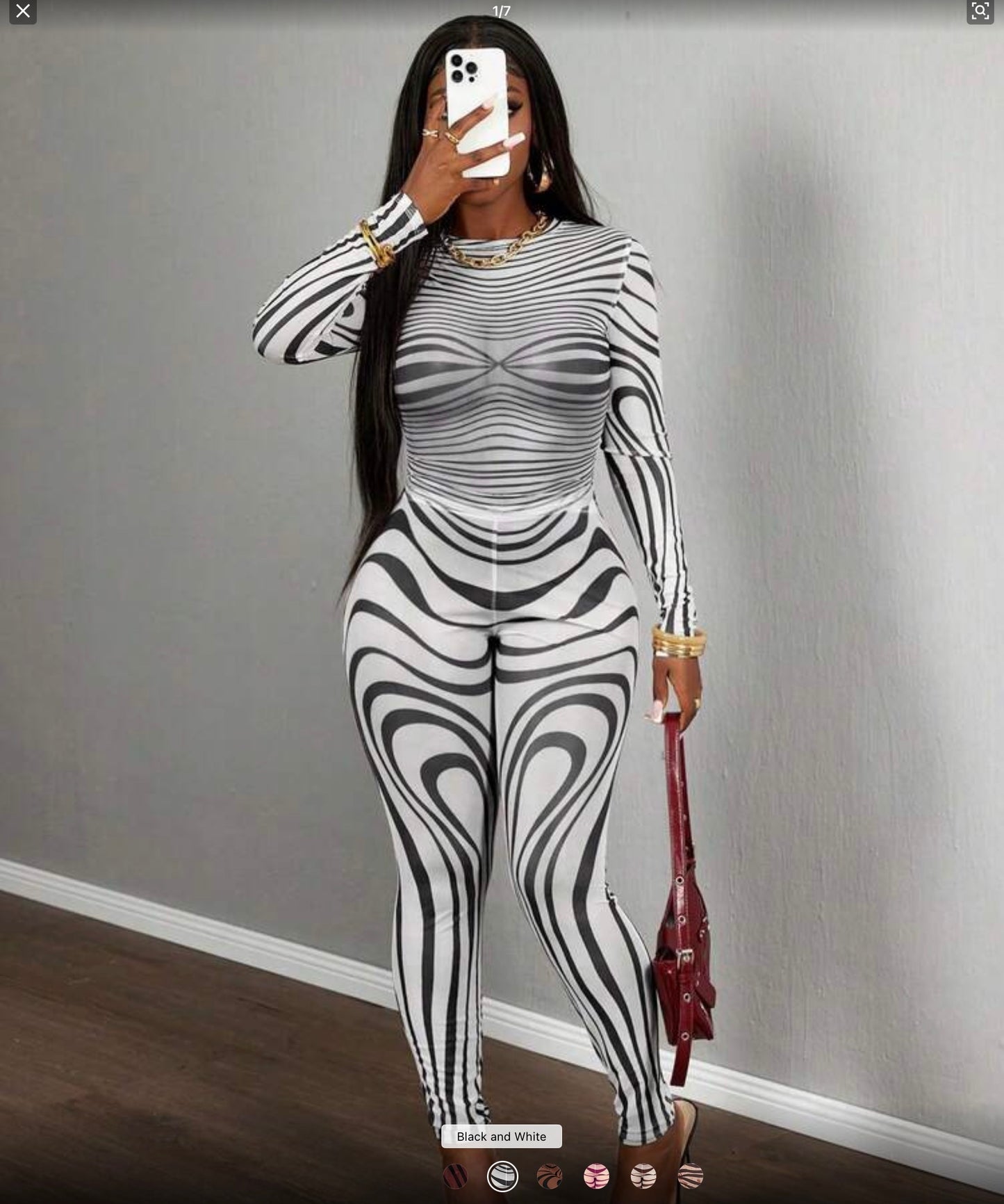 Printed Swirl jumpsuits