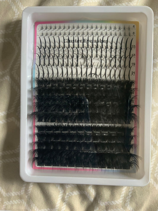 Island Doll Wispy & Volume Lash Cluster Kit